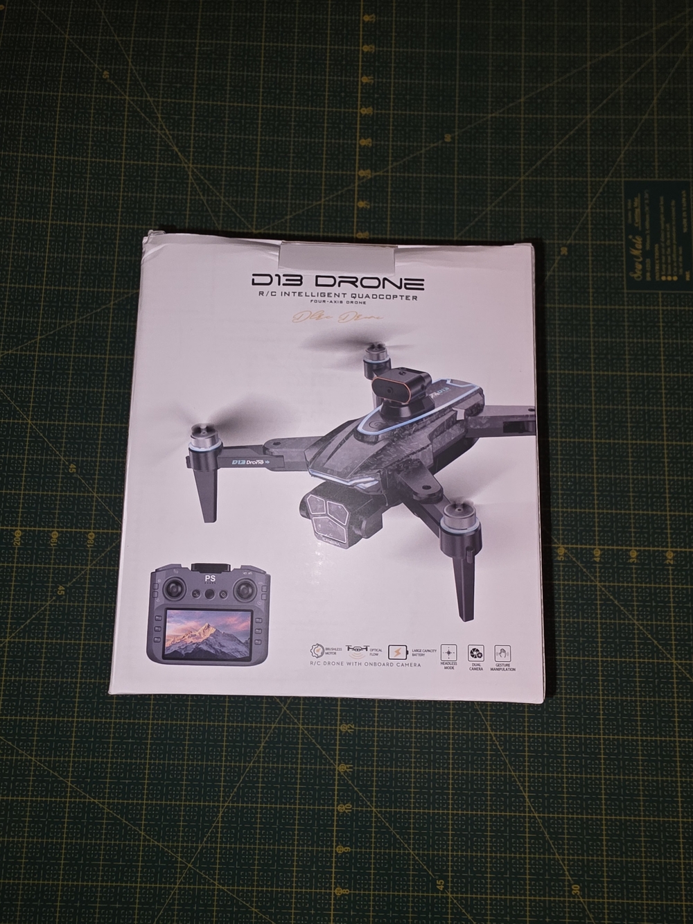 D13 Drone Quadcopter with Camera - Black